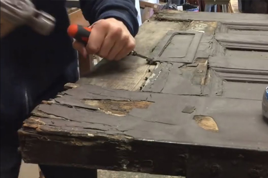 Ladera Heights-wooden-door-repair