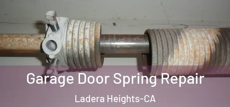 Garage Door Spring Repair Ladera Heights-CA