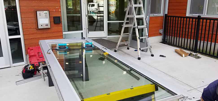 storefront door glass replacement Ladera Heights